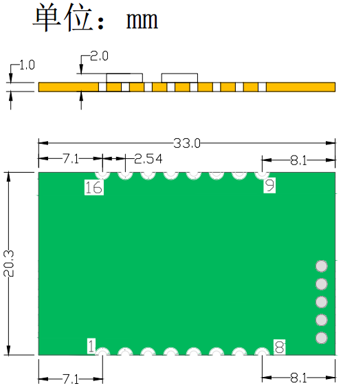 USR-TCP232-S2ߴͼ