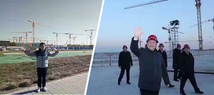 习主席与lehu乐虎官网网工程师同地拍摄